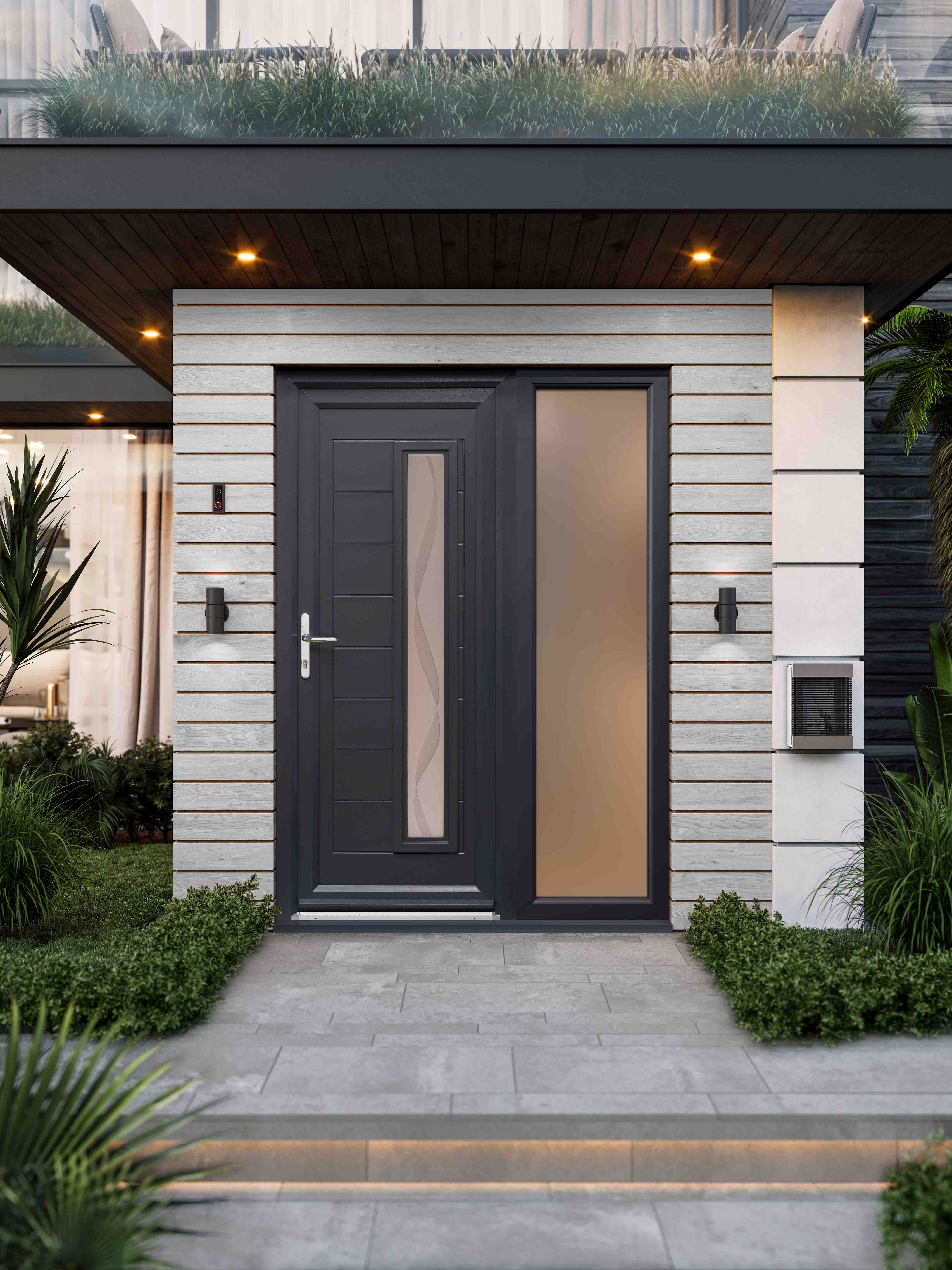 Black - Monaco uPVC Doors